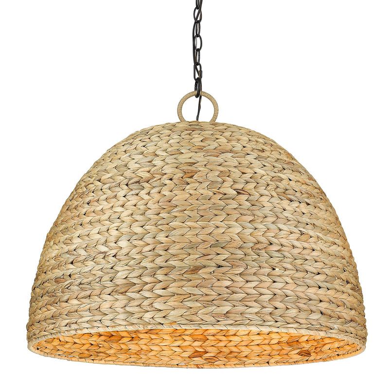 Rue 8-Light Pendant in Matte Black