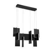 Coburg 14" x 32.75" Pendant in Anodized Black