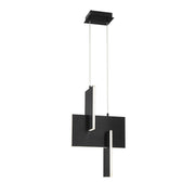Coburg 8" x 14" Pendant in Anodized Black
