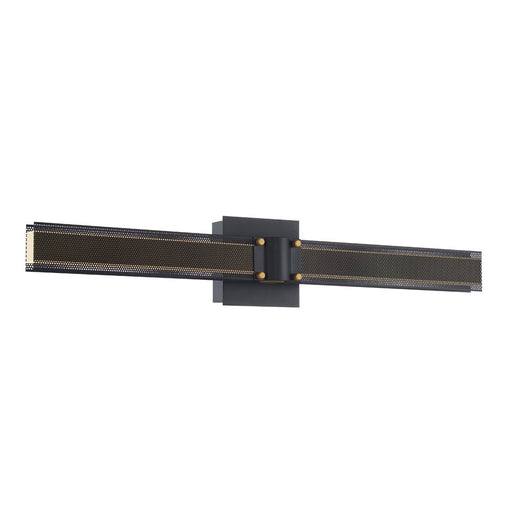 Admiral 27.75" Wall Sconce in Gold-Black Mix