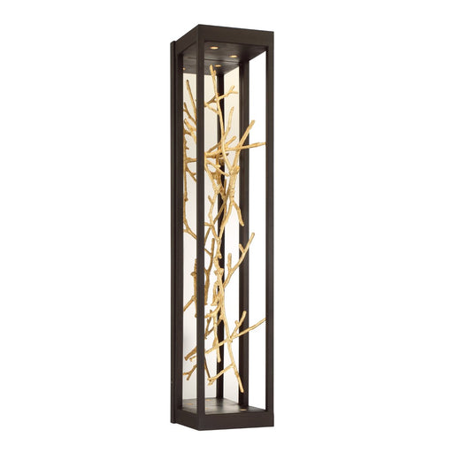 Aerie 4-Light 30" Wall Sconce in Gold-Black Mix