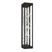 Aerie 4-Light 30" Wall Sconce in Silver-Black Mix