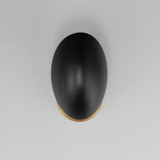 Maris Wall Sconce in Black / Natural Aged Brass