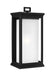 Roscoe One Light Outdoor Wall Lantern in Textured Black