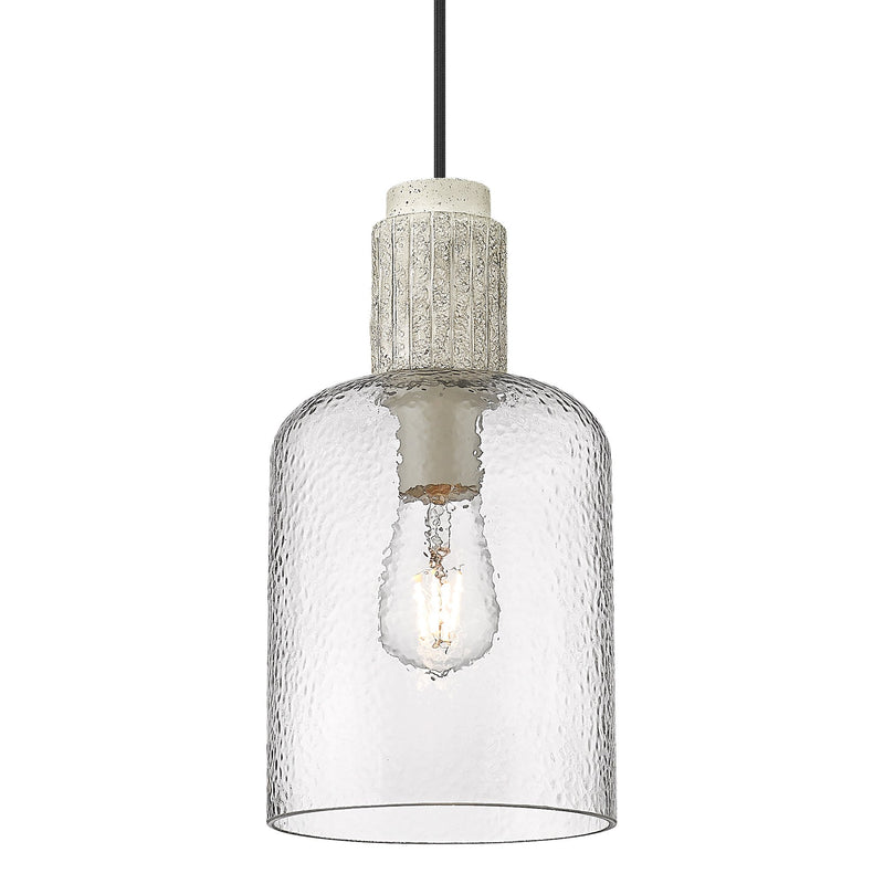 Pedra Pendant in Matte Black
