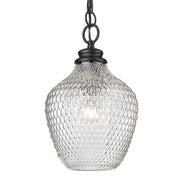 Adeline Pendant in Matte Black