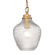 Adeline Pendant in Modern Brushed Gold