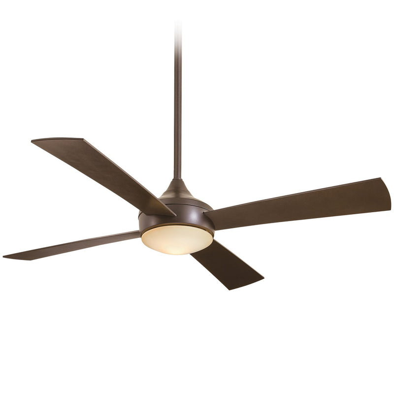 Aluma 52" Outdoor LED Ceiling Fan in Oil Rubbed Bronze