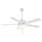 Minute 52" LED Ceiling Fan in Flat White