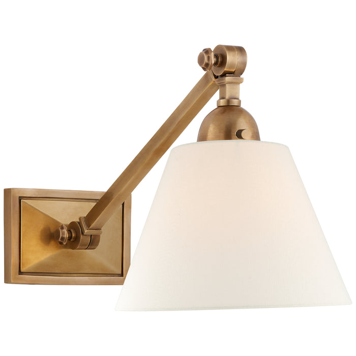 Jane One Light Wall Sconce in Hand-Rubbed Antique Brass