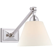 Jane One Light Wall Sconce in Polished Nickel