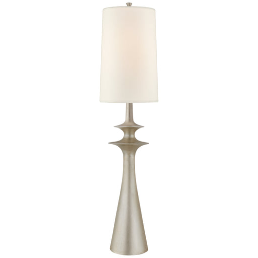 Lakmos One Light Floor Lamp in Burnished Silver Leaf