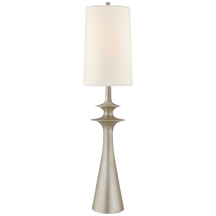 Lakmos One Light Floor Lamp in Burnished Silver Leaf