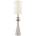 Lakmos One Light Floor Lamp in Burnished Silver Leaf