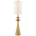 Lakmos One Light Floor Lamp in Gild