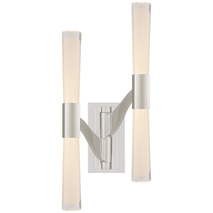Brenta LED Wall Sconce in Polished Nickel