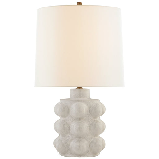 Vedra Medium Table Lamp in Bone Craquelure