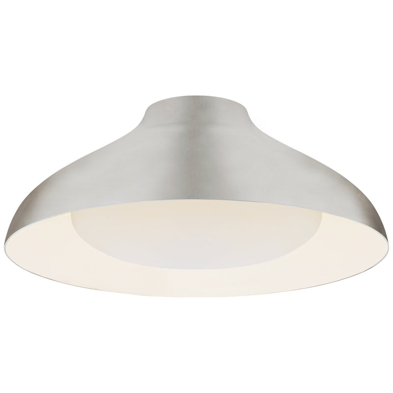 Agnes 18" Flush Mount in Burnished Silver Leaf