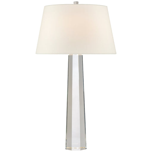Octagonal Spire Large Table Lamp in Crystal