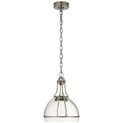Gracie LED Pendant in Antique Nickel