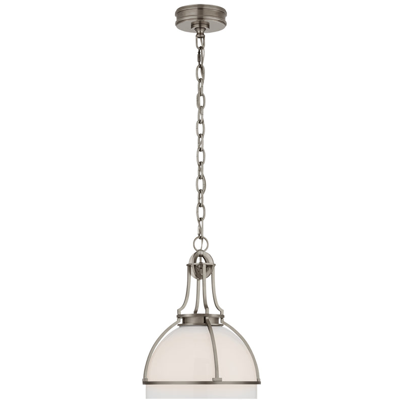 Gracie LED Pendant in Antique Nickel