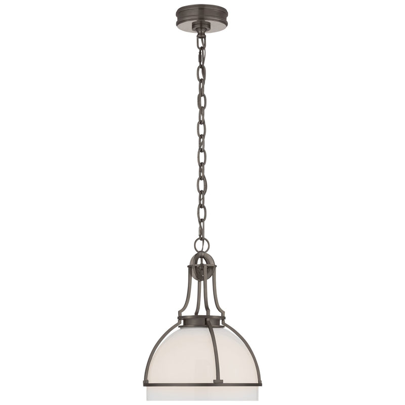 Gracie Medium Dome Pendant in Bronze