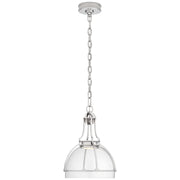 Gracie LED Pendant in Polished Nickel