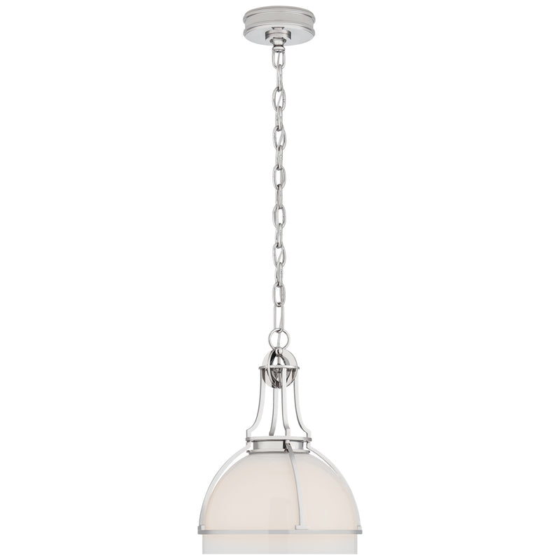 Gracie LED Pendant in Polished Nickel