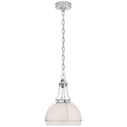 Gracie Medium Dome Pendant in Polished Nickel