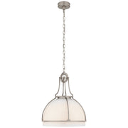 Gracie LED Pendant in Antique Nickel