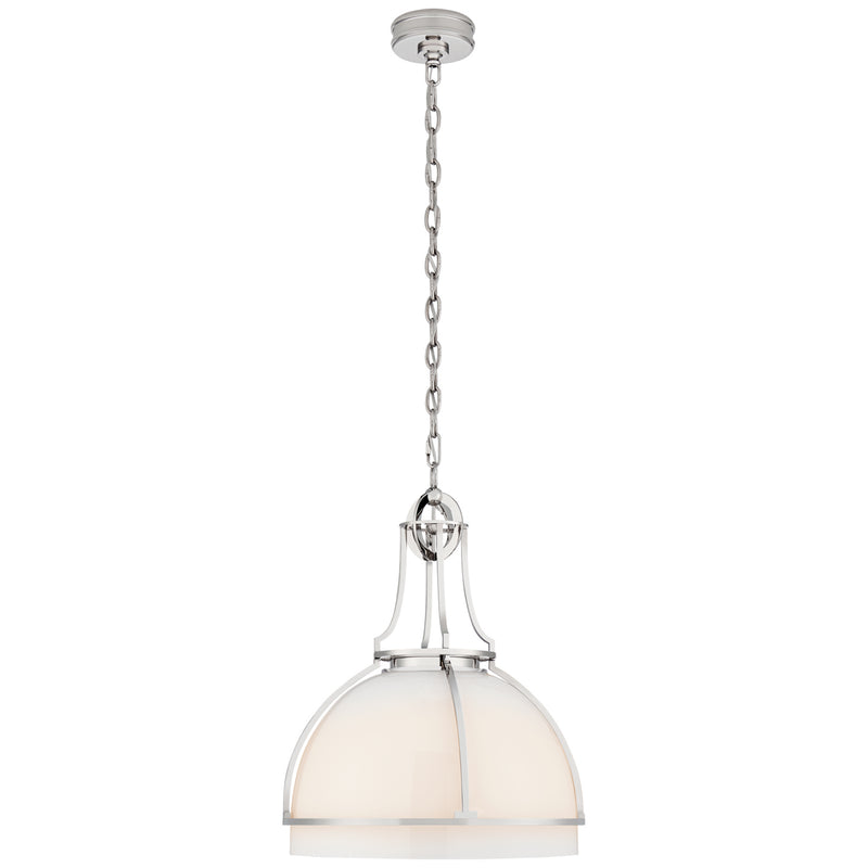 Gracie LED Pendant in Polished Nickel