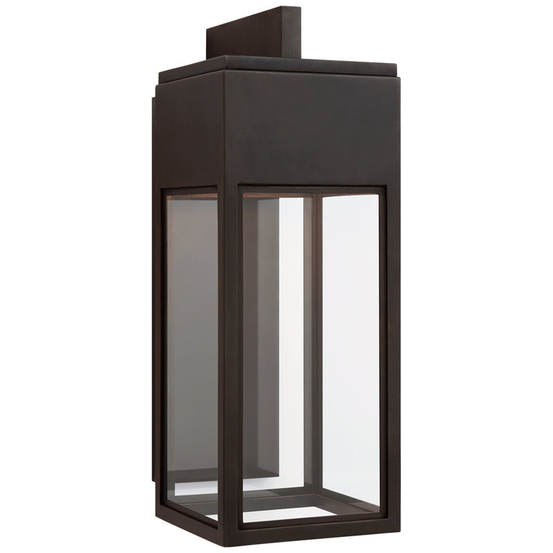Irvine Medium Bracketed Outdoor Wall Lantern in Bronze
