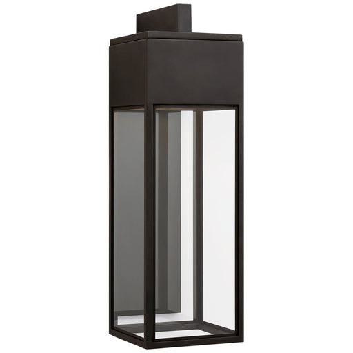 Irvine Large Bracketed Outdoor Wall Lantern in Bronze