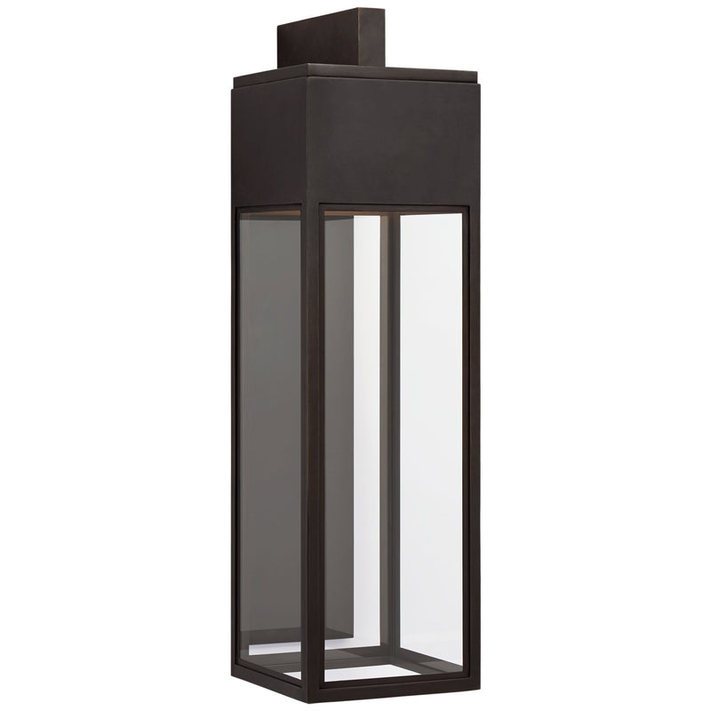 Irvine Grande Bracketed Outdoor Wall Lantern in Bronze