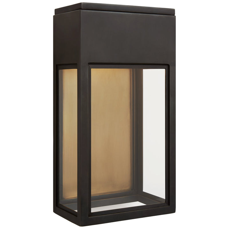 Irvine Small 3/4 Outdoor Wall Lantern in Bronze