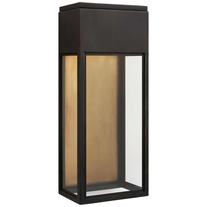 Irvine Medium 3/4 Outdoor Wall Lantern in Bronze