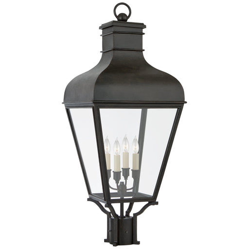 Fremont 4-Light Outdoor Post Light in French Rust
