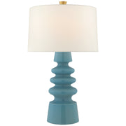Andreas One Light Table Lamp in Blue Jade