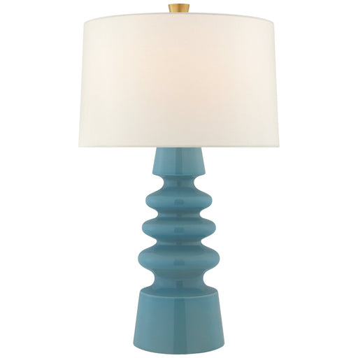 Andreas Medium Table Lamp in Blue Jade