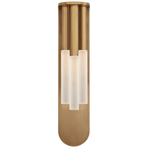 Rousseau Medium Multi-Drop Wall Sconce in Antique-Burnished Brass
