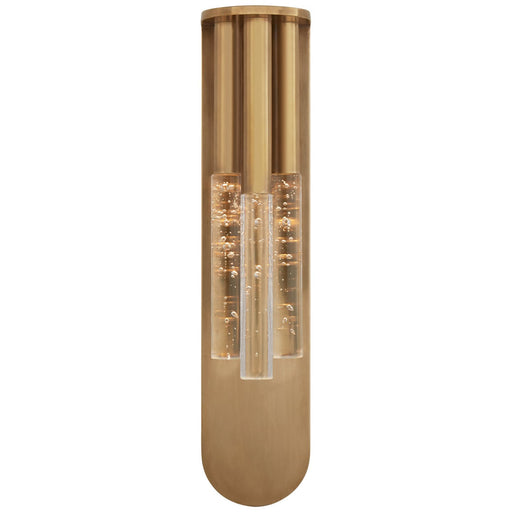 Rousseau Medium Multi-Drop Wall Sconce in Antique-Burnished Brass