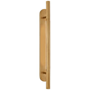 Rousseau Medium Bracketed Wall Sconce in Antique-Burnished Brass