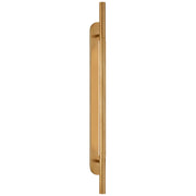 Rousseau Large Bracketed Wall Sconce in Antique-Burnished Brass