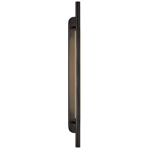 Rousseau Large Bracketed Wall Sconce in Bronze