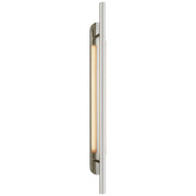 Rousseau Large Bracketed Wall Sconce in Polished Nickel