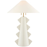 Senso Large 2-Light Table Lamp in Ivory