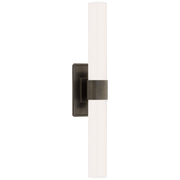 Presidio Petite Double 2-Light Wall Sconce in Bronze