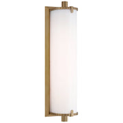 Calliope Medium 14" Bath Sconce in Hand-Rubbed Antique Brass