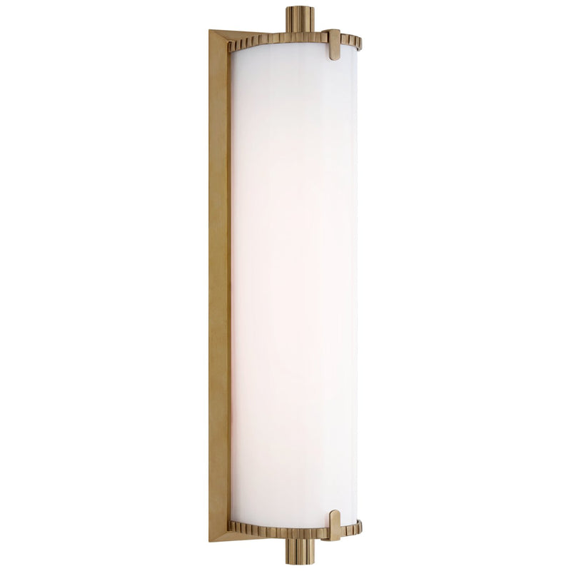 Calliope Medium 14" Bath Sconce in Hand-Rubbed Antique Brass