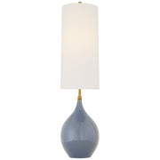 Loren Large Table Lamp in Polar Blue Crackle